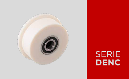 Ruote DECAUVILLE in nylon colato