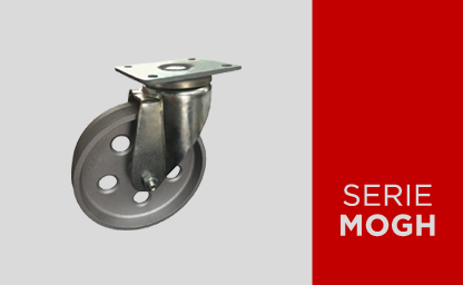 Ruote monolitiche in ghisa meccanica